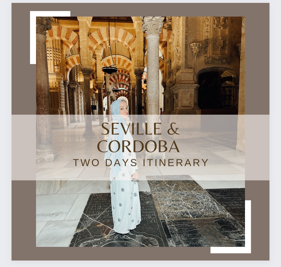 Seville Spain two days itinerary and day trip to Cordoba
